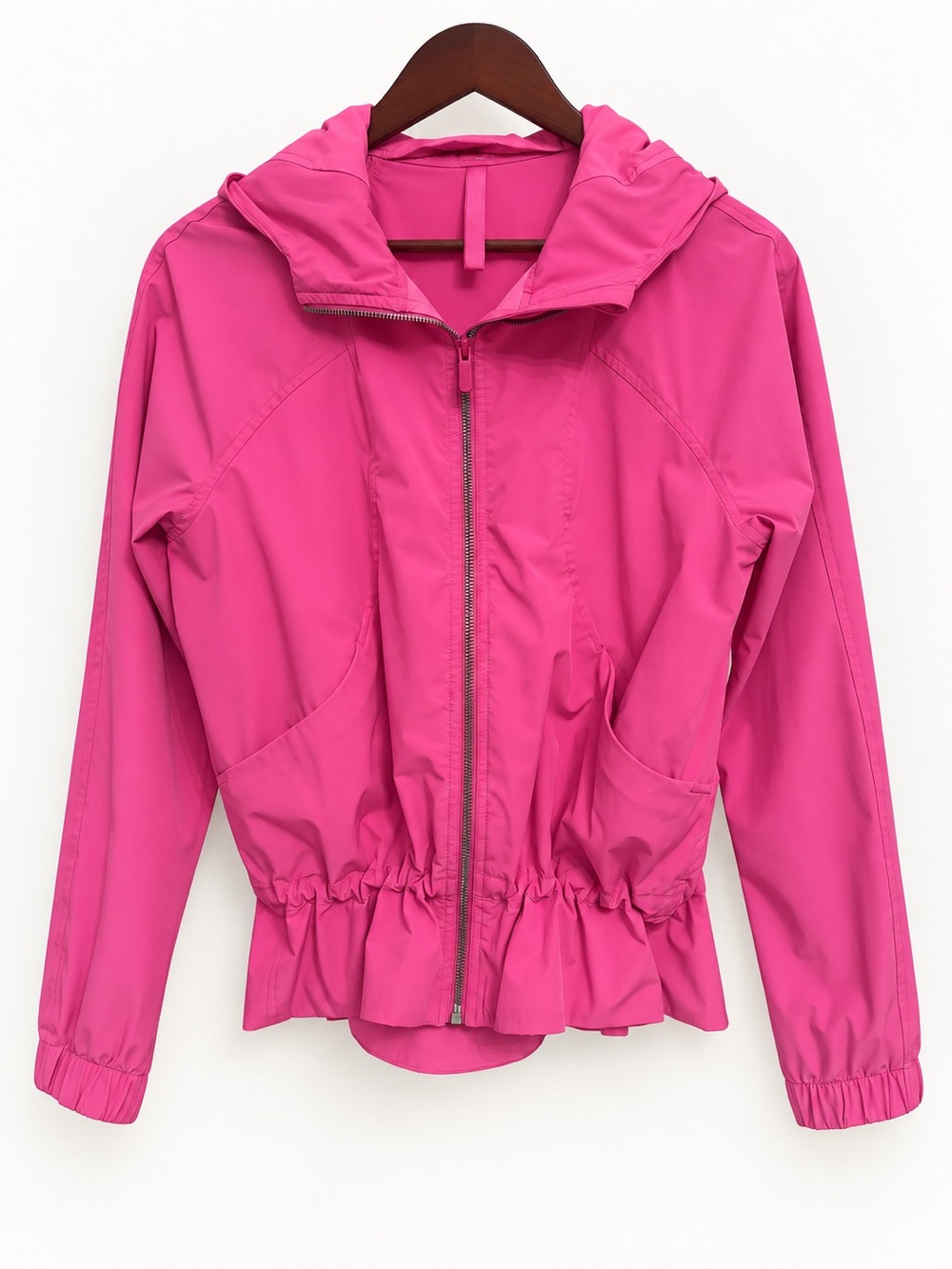 lululemon athletica Hot Pink Lightweight Hooded Jacket